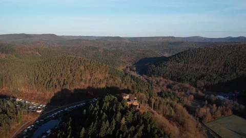 Neudahn Castle Stock Footage 128939202