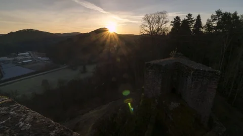Neudahn Sunrise Stock Footage 128947155