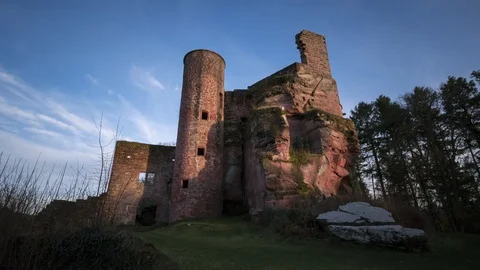 Neudahn Sunset Stock Footage 128947269