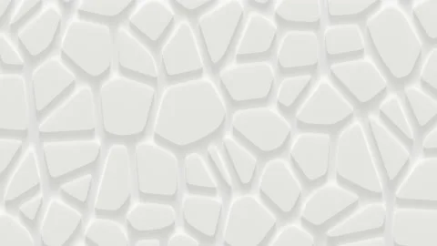 Neumorphism cell striped elements on the surface. Bright, milky motion Stock Footage 160082230