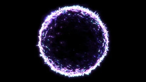 Neural Core Collapse Cyber Reactor 4K Seamless VJ Loop 스톡 동영상 335217569