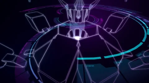 Neural Expansion Looping Animation Video stock 73653127