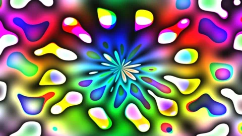 Neural lattice mirage Video stock 309654024