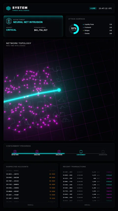 Neural Net Intrusion: AI-Driven Breach Detection Mobile 4K Stock Footage 334293469