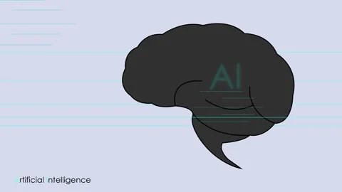 Neural network ai artificial intelligence advance technology Stock Footage 302783740