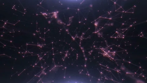 Neural network and big data - an element of artificial intelligence, matrix Stock Footage 112869819