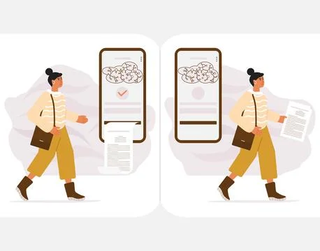 Neural network Artificial intelligence Bot People Stockillustratie