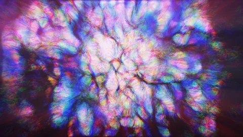 Neural Network of Artificial Intelligence | Colourful Dream Stock Footage 103332063