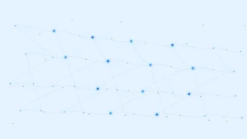 Neural Network Background Vector AI Deep Learning Pattern イラスト素材