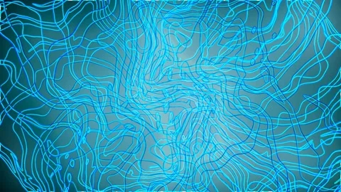 Neural network cell abstract animation Stock Footage 284325905