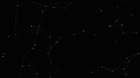 Neural Network Data Connections Animating Digital Brain Flow Stock Footage 333955429
