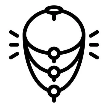 Neural network deep learning artificial intelligence icon Stock Illustration