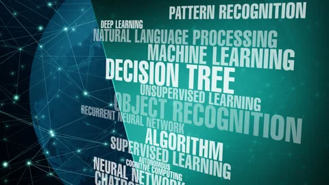 Neural network foundation of ai artificial intelligence background with natural Stock Footage 270733336