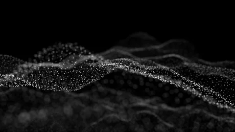 Neural network of glowing dots. Seamless loop animation 3D render. Abstract a Vidéo 102317507