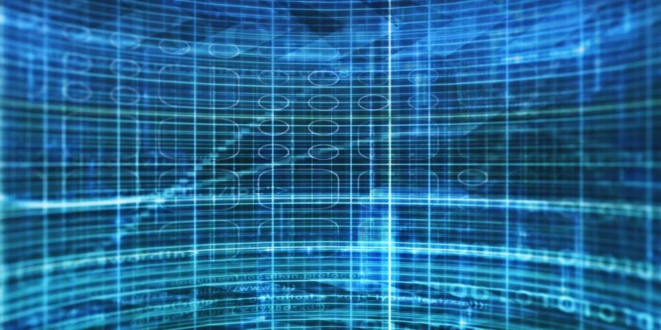 Neural Network 스톡 일러스트