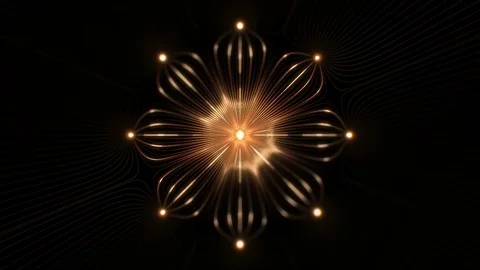 Neural network / Magnetic fields animation. Stock Footage 69911474