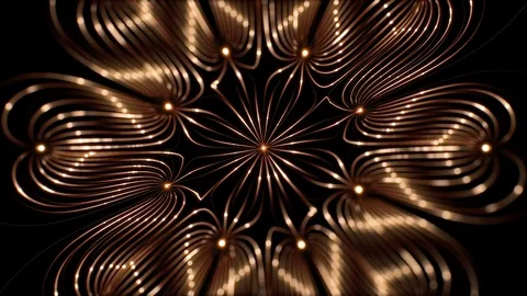 Neural network / Magnetic fields animation. Stock Footage 69912567