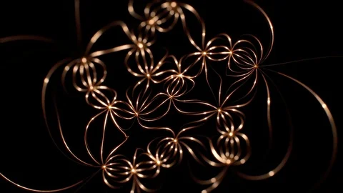 Neural network / Magnetic fields animation. Stock Footage 69913227