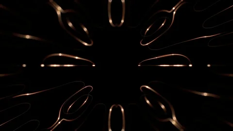 Neural network / Magnetic fields animation. Stock Footage 69916341