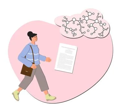 Neural network OpenAI Bot People Resume Candidate Stock Illustration