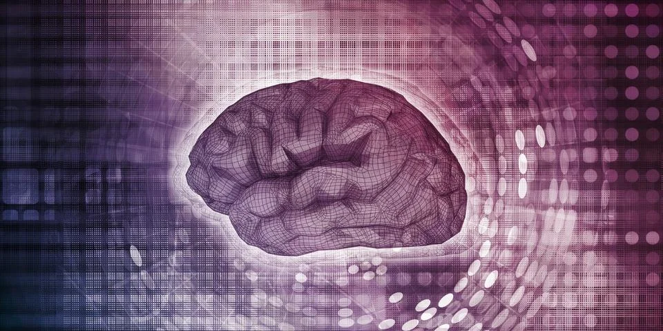 Neural Network Plexus Stock Illustration