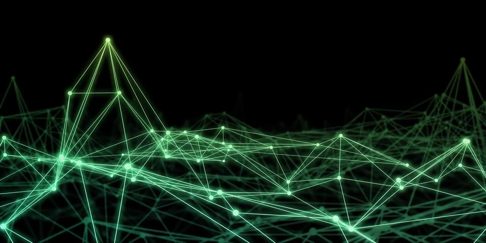 Neural Network Plexus Stock Photos