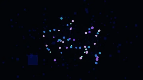 Neural Network Pulse 4K Stock Footage 338383411
