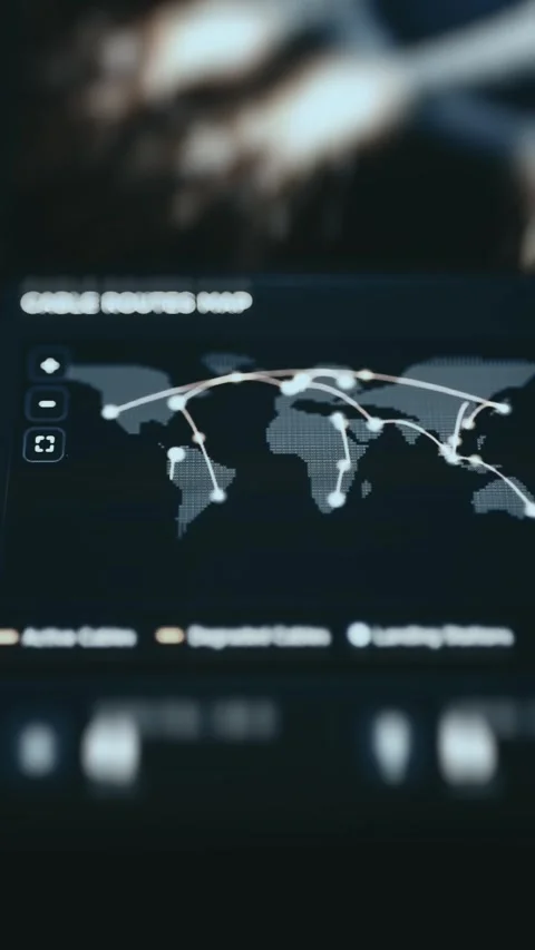 Neural Network Resource Allocation Interface Stock Footage 340141479