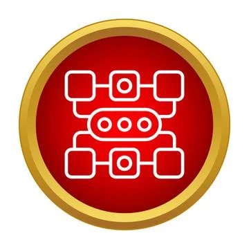 Neural network scheme displaying artificial intelligence architecture Illustrazione stock