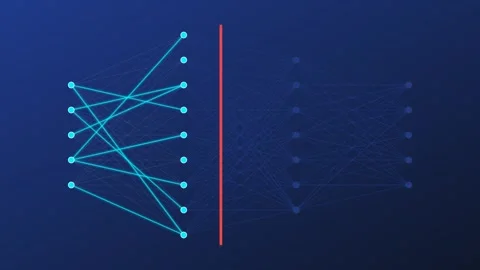 Neural Network Weight Pruning and Sparsity Optimization Engine for Embedded.. Stock Footage 347627115