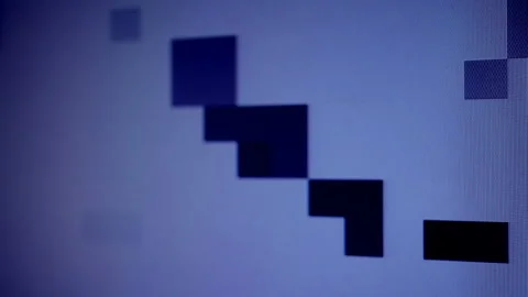 Neural networks and machine learning visualization. Multi-core rendering process Stock Footage 86004686