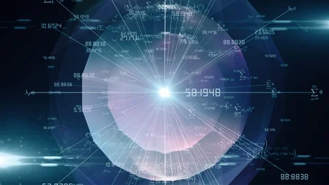 Neural networks are a set of math equations algorithms modeled on brain Stock Footage 115867167