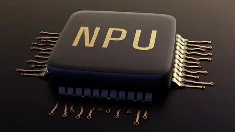 Neural Processing Unit also called NPU processor Stock Footage 276022216