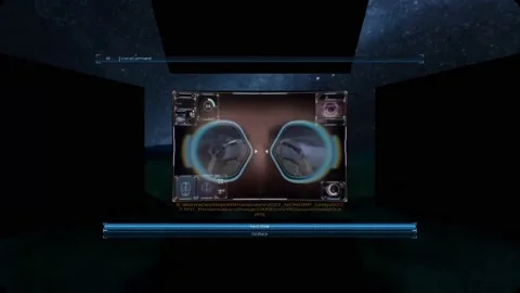 Neural Search in Virtual Reality - AI Visualization Part09 Stock Footage 240067997
