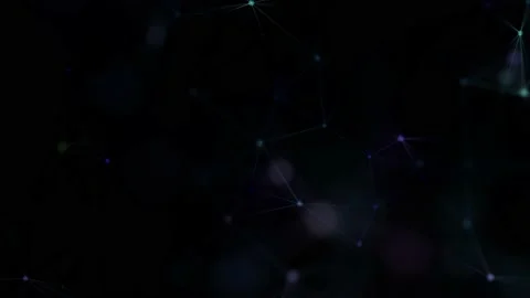 The neural web. Subtle neural connections. Seamless loop. Stock Footage 235614151
