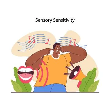 Neurodiversity. Cognitive development spectrum. Mental health Stock Illustration