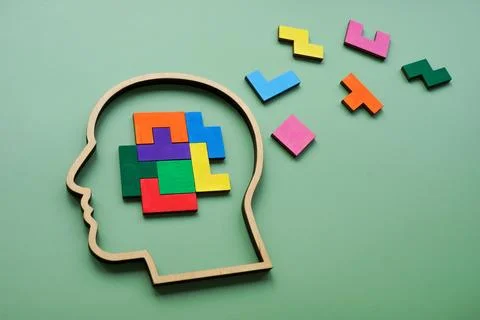 Neurodiversity concept symbolizing cognitive differences. Stock Photos
