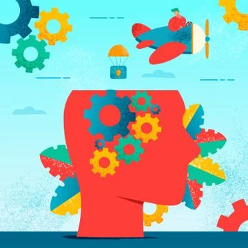 Neurology character concept 1 Stock Illustration