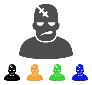 Neurology Patient Vector Icon Stock Illustration