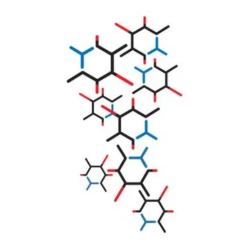 Neuron cell biotech nanotechnology molecule logo vector icon Stock Illustration