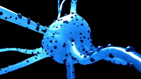 Neuron cell Stock Illustration