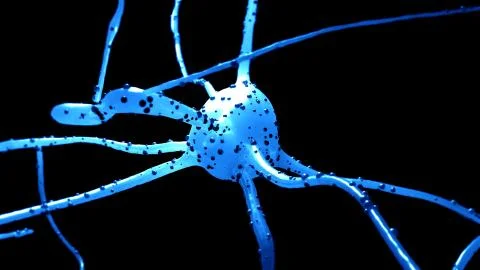 Neuron cell Stock Illustration