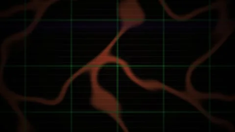 Neuron Cell Network Connections Diagram. Stock Footage 335373522