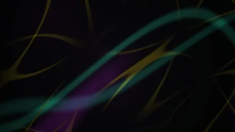 Neuron Cells in Dark Background. Stock Footage 340039671