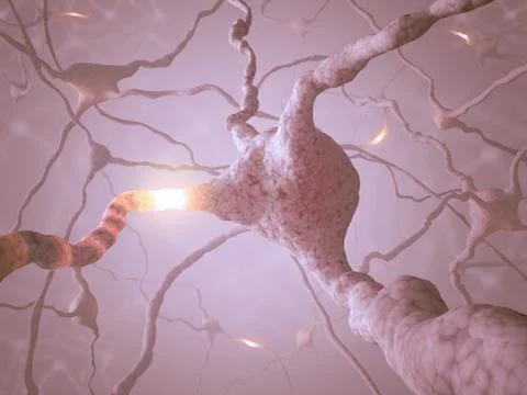 Neuron Concept Stock Illustration