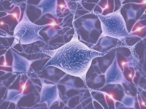 Neuron Concept Stock Illustration