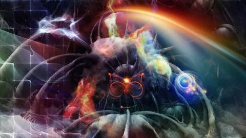 Neuron Dream Illustrazione stock