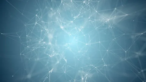 Neuron image background. Concept view of neurons firing in an artificial Stock Footage 115629032