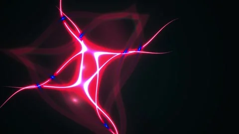 Neuron Light Connections. Stock Footage 336706368