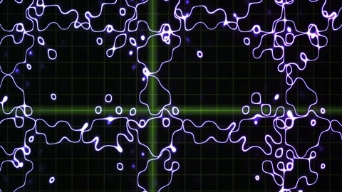 Neuron Network Connections Brain Activity. Stock Footage 340039754